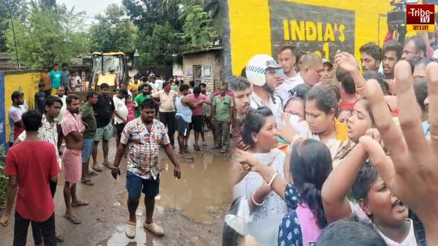 পে লোডারে পিষ্ট স্কুল পড়ুয়া