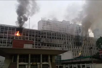 Fire at Secretariat