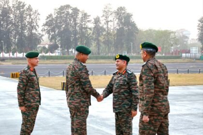 General Upendra Dwivedi in Uttarakhand