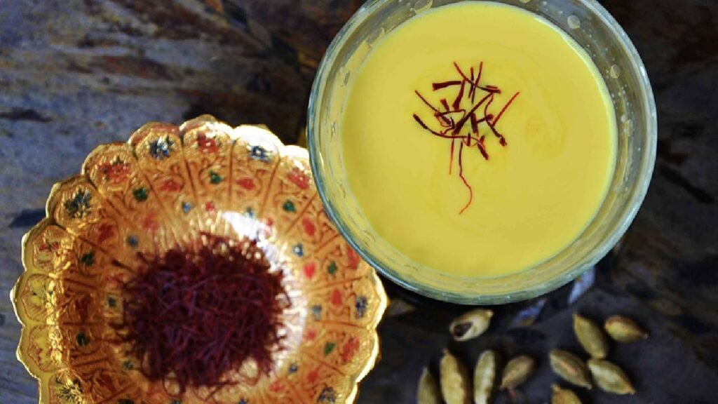 Saffron Milk Benefits