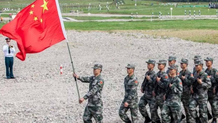 Chinese Army on Eastern Ladakh