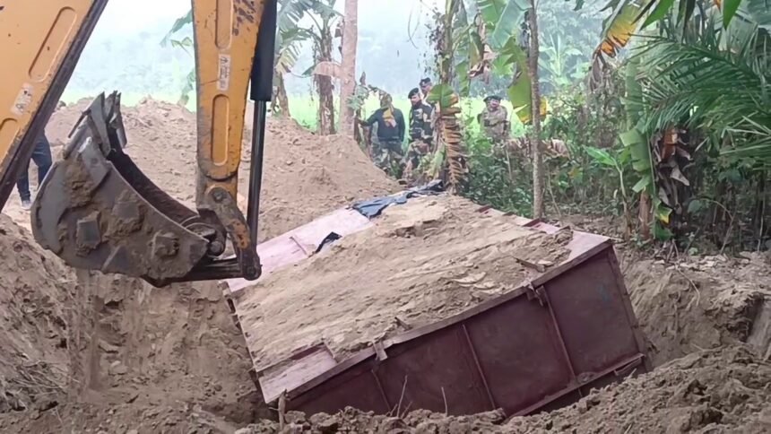 Bunkers Found in Nadia