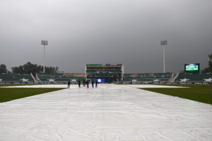 Pakistan Match Washed Out