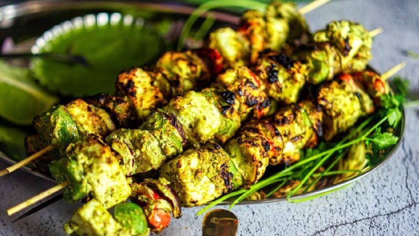 Hariali Paneer Tikka Kabab