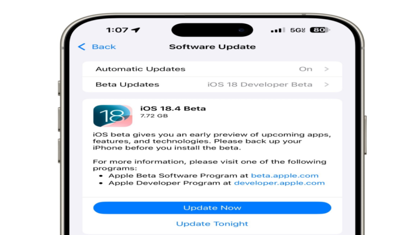 iOS Update