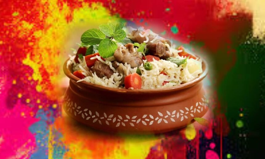 Holi Special Mutton Pulao