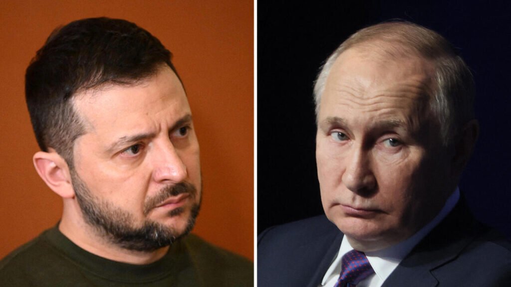 Putin Zelenesky Meeting