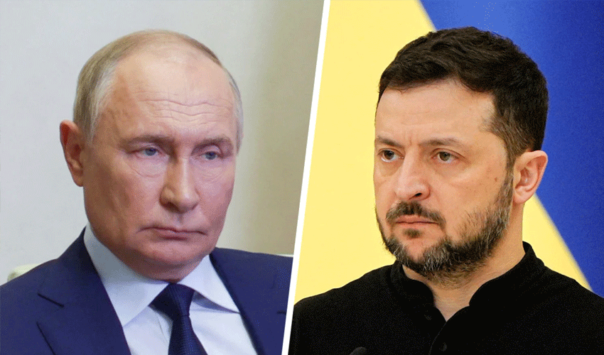 Putin Zelenesky Meeting